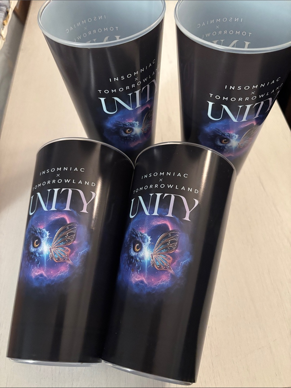 Insomniac x Tomorrowland UNITY Black Collectible Tumbler sphere Las Vegas 4